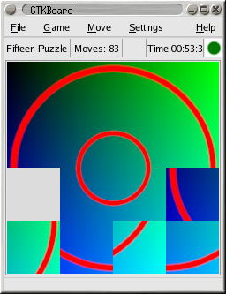 Fifteen Puzzle screenshot